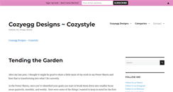 Desktop Screenshot of cozystyle.cozyeggdesigns.com